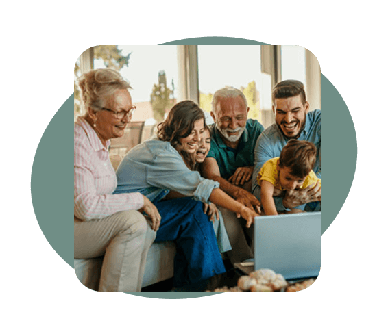 Dê vida às memórias da sua família